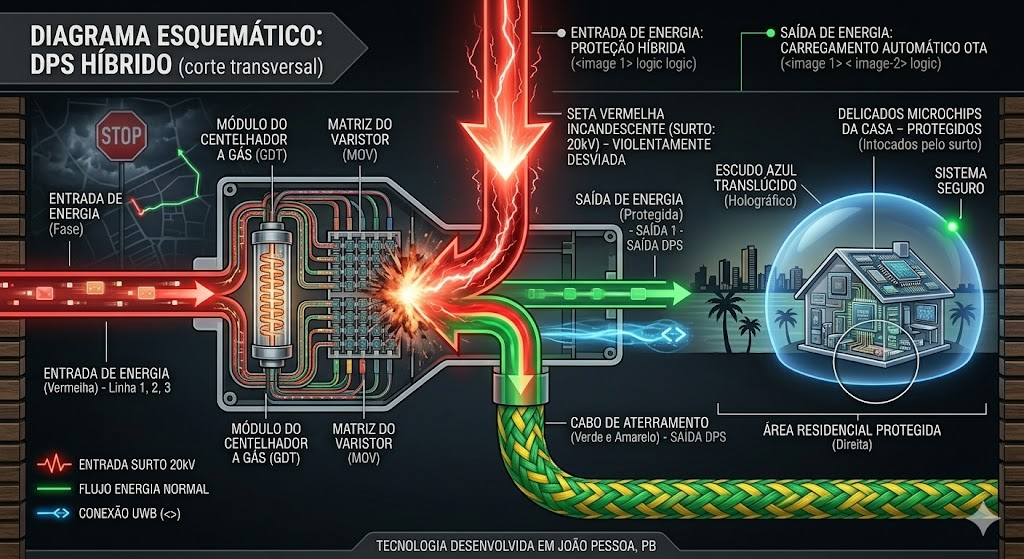 image-4 O Escudo Invisível: Por que os Dispositivos de Proteção contra Surtos (DPS) Avançados São a Única Salvação dos Seus Eletrônicos em 2026