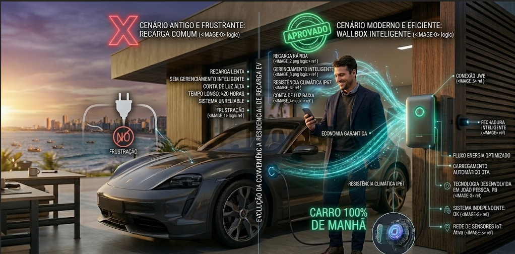 image O Futuro nas Estradas: Guia da Mobilidade Elétrica e Infraestrutura de Recarga em 2026
